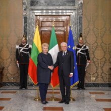Lietuvą su Italija sieja bendri europiniai iššūkiai
