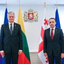 G. Nausėda: Lietuva niekada nepripažins dalies Sakartvelo okupacijos