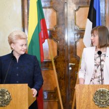 D. Grybauskaitė stiprina santykius su kaimynais estais