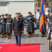Prezidentas priėmė Armėnijos, Panamos ir Šri Lankos ambasadorių skiriamuosius raštus