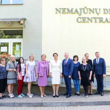 D. Nausėdienė: Nemajūnuose realizuojama gerovės valstybės vizija