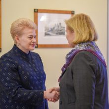 D. Grybauskaitė: Vakarams tenka atremti užslėptą hibridinę agresiją