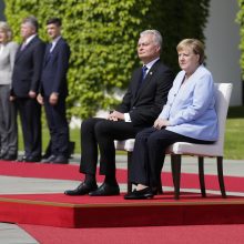 A. Merkel patikino: Vokietijos kariai liks Lietuvoje