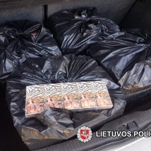 Pas Šalčininkų gyventoją rasta kontrabandos už 22 tūkst. eurų