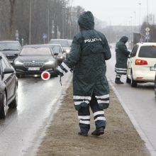 Klaipėdos policijai darbo netrūko: per parą patikrino 13 tūkst. automobilių