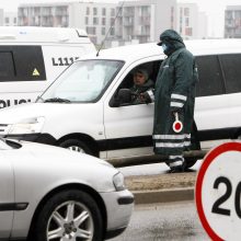 Klaipėdos policijai darbo netrūko: per parą patikrino 13 tūkst. automobilių