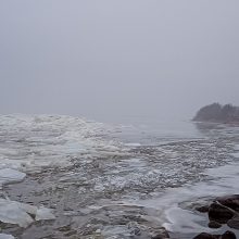 Sausio 1-ąją Nemunas ties Rusne išsivadavo iš ledo gniaužtų