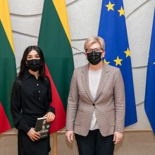 Nobelio laureatė N. Murad prašo Lietuvos padėti užtikrinti jazidų saugumą pasienyje