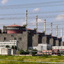 Karas: užimta Zaporižios elektrinė vėl prijungta prie Ukrainos elektros tinklo