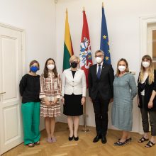 Premjerė – Austrijoje: su kancleriu aptarė pandemiją, situaciją Baltarusijoje