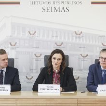 Liberalė V. Čmilytė-Nielsen išrinkta Seimo opozicijos lydere