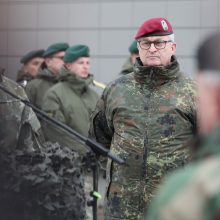 Lietuvos ir Vokietijos kariuomenių vadai aptars gynybos ir atgrasymo planus