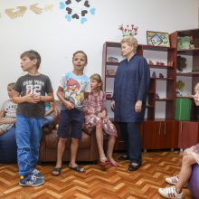 D. Grybauskaitė Biržuose pažėrė kritikos buvusiai valdžiai