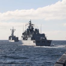 Į Klaipėdą atplaukė dvi NATO fregatos