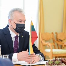 G. Nausėda ragino Armėnijos parlamento vadovą siekti spręsti konfliktą su Azerbaidžanu