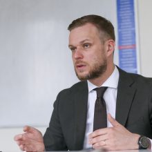 G. Landsbergis: tarptautinė bendruomenė negali sustoti su sankcijomis Rusijai