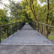 Atnaujinti šeši Vilniaus tiltai tapo patogesni pėstiesiems