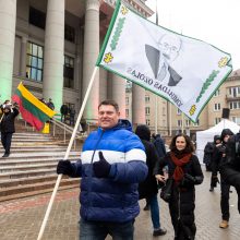 Po protesto – A. Orlausko pareiškimas apie valdžią: jie – ne vadovai, jie iškamšos