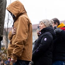 Po protesto – A. Orlausko pareiškimas apie valdžią: jie – ne vadovai, jie iškamšos