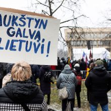 Prezidentas apie šūkaujančią minią per Sausio 13-iosios renginį: žuvusieji to nenusipelnė