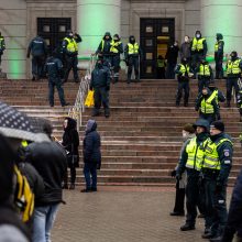 Po protesto – A. Orlausko pareiškimas apie valdžią: jie – ne vadovai, jie iškamšos