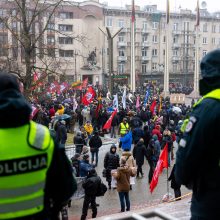 Sausio 13-osios minėjimas – triukšmingas: premjerė kalbą sakė su ašarom, protestuotojai rėkė „Gėda!“