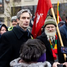 Po protesto – A. Orlausko pareiškimas apie valdžią: jie – ne vadovai, jie iškamšos