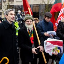 Prezidentas apie šūkaujančią minią per Sausio 13-iosios renginį: žuvusieji to nenusipelnė