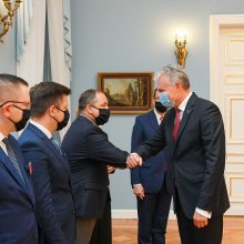 G. Nausėda susitiko su Lenkijos premjeru: aptarė situaciją Baltarusijoje