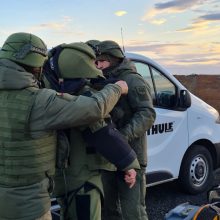 Lietuvos kariai dalyvauja išminavimo mokymuose Islandijoje