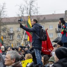 Po protesto – A. Orlausko pareiškimas apie valdžią: jie – ne vadovai, jie iškamšos