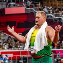 Disko metikas A. Gudžius Tokijo olimpinių žaidynių finale liko šeštas