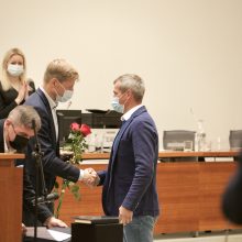 Prisiekė naujas Vilniaus miesto tarybos narys B. Bardauskas