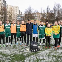 Sostinės futbolininkai turi naują stadioną