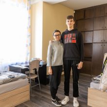 Nenaudojamos Vilniaus krepšinio mokyklos patalpos paverstos ukrainiečių namais