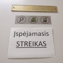 Pedagogų streikas: kas vyks Kauno ir pakaunės mokyklose?