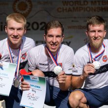 Pasaulio orientavimosi sporto kalnų dviračiais čempionate – lietuvių sidabras ir bronza