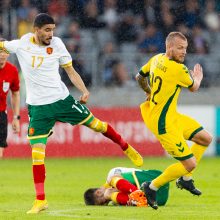 Lietuvos futbolininkų laukia neįveikti varžovai