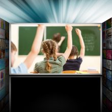 Istorijos pamokos televizijoje: mokytojos atradimai