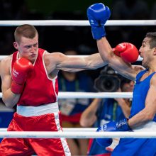 Prisiminimai: E. Stanionis tebejaučia nuoskaudą dėl neobjektyvaus teisėjavimo, sugriovusio viltis Rio de Žaneiro olimpiadoje / Alfredo Pliadžio / LTOK nuotr.