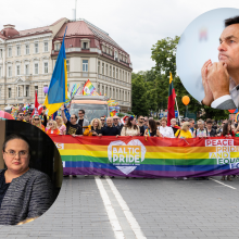 Per LGBT eitynes – nė vieno išpuolio: P. Gražulis ir A. Širinskienė „evakavosi“ iš Vilniaus