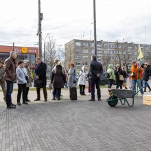 Surengė piketą prieš karjerą Pakarklės miške: beldėsi į tarybos narių sąžinę