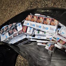 Pernai VSAT sulaikė per 2,5 mln. cigarečių kontrabandos