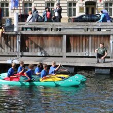 Uostamiestis vasarą palydi pramogomis vandenyje: Klaipėda švenčia Laivų paradą