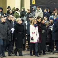 Laisvės gynėjų dienos proga Vilniuje pakeltos valstybės vėliavos