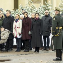 Laisvės gynėjų dienos proga Vilniuje pakeltos valstybės vėliavos