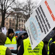 Protestą baigę žemdirbiai: bet kada galime sugrįžti!