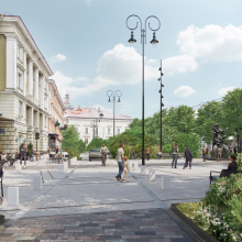Vilniečių vertinimui bus pateiktas atnaujintas Vokiečių gatvės projektas