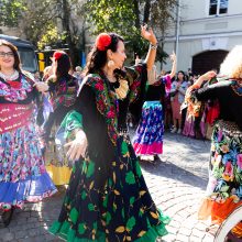 Vilniuje vyko romų festivalio „Gypsy Fest“ eisena