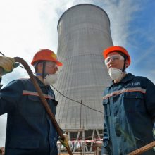 Baltarusija planuoja Astravo AE antrąįį reaktorių įjungti ateinantį mėnesį